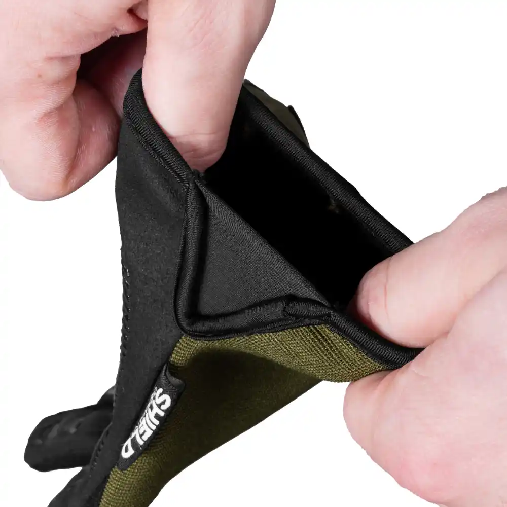 BRAVO Einsatzhandschuh - Steingrau Oliv - Image 5