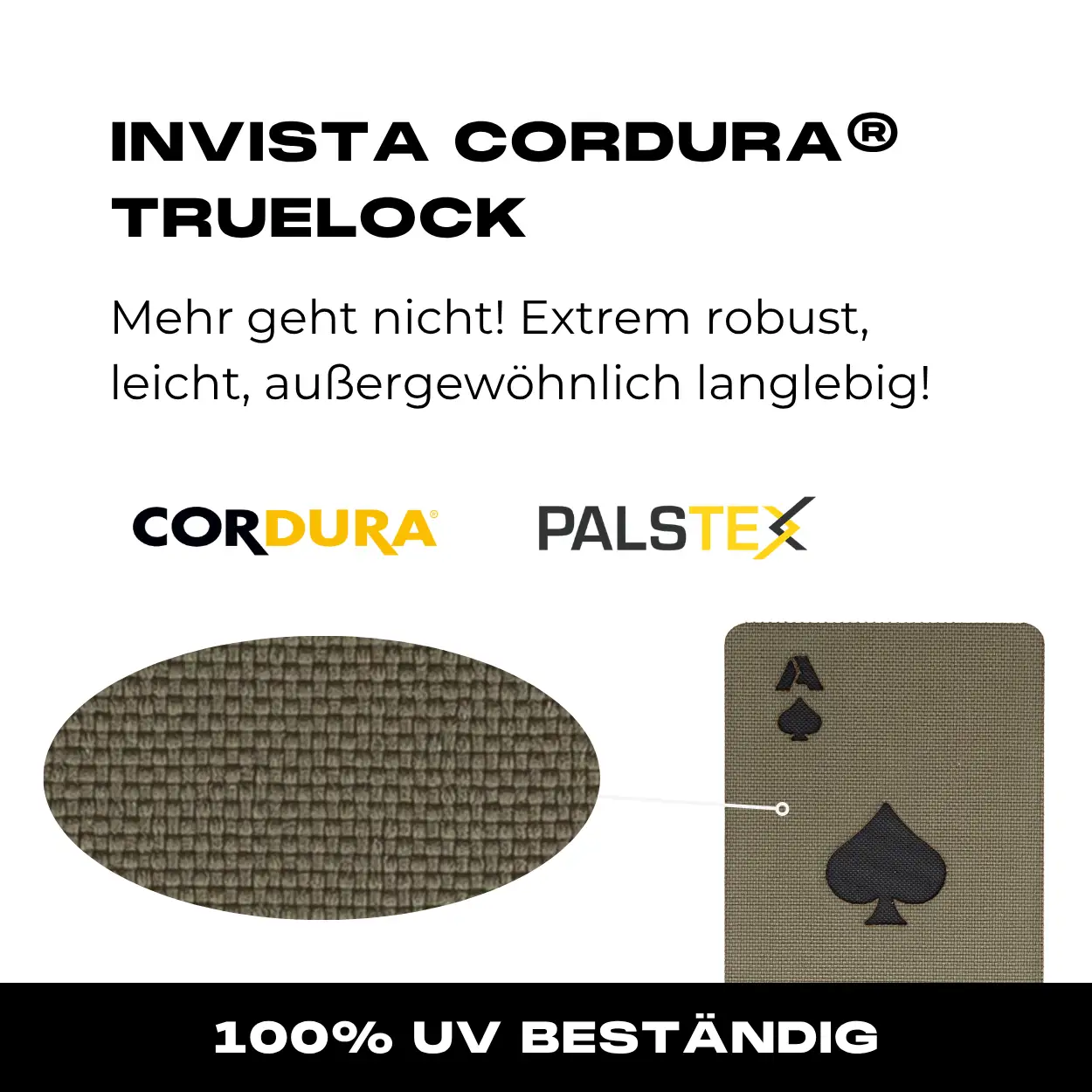 Lasercut Patch - Ace of Spades - Steingrau Oliv - Image 5