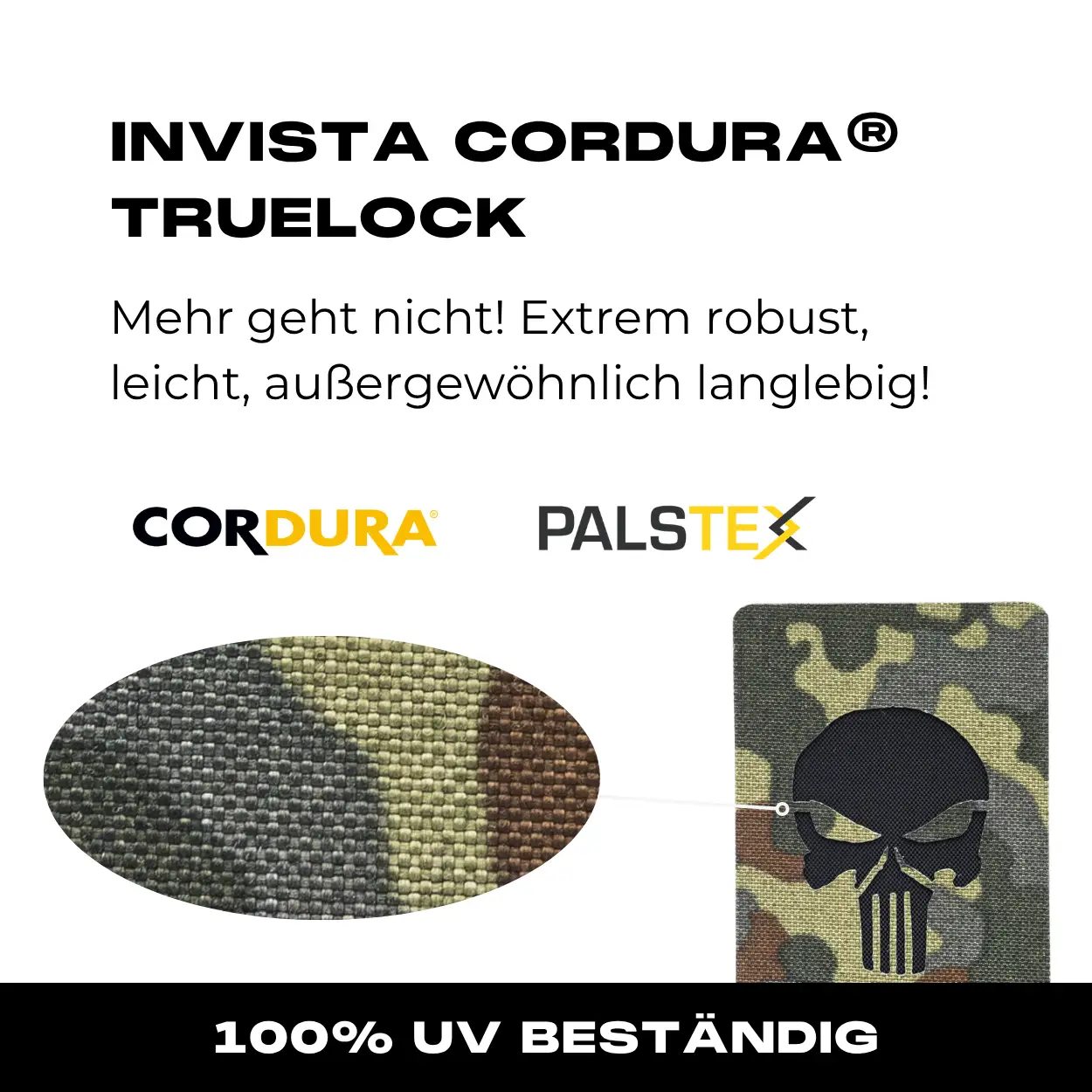 Lasercut Patch - Punisher - 5 Farben Flecktarn - Image 5