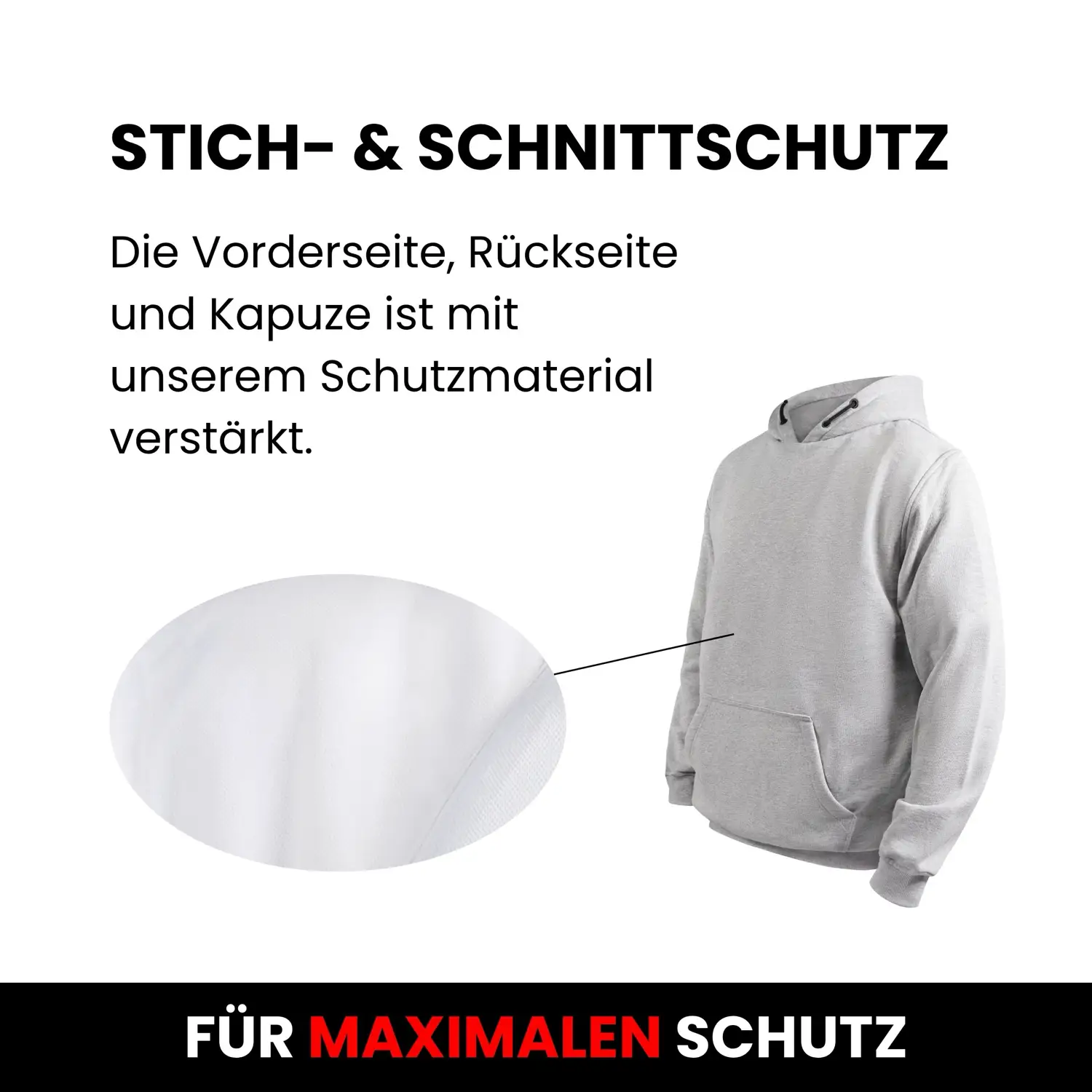 Protector Pro Hoodie - Schnitt- und Stichhemmend - Image 4