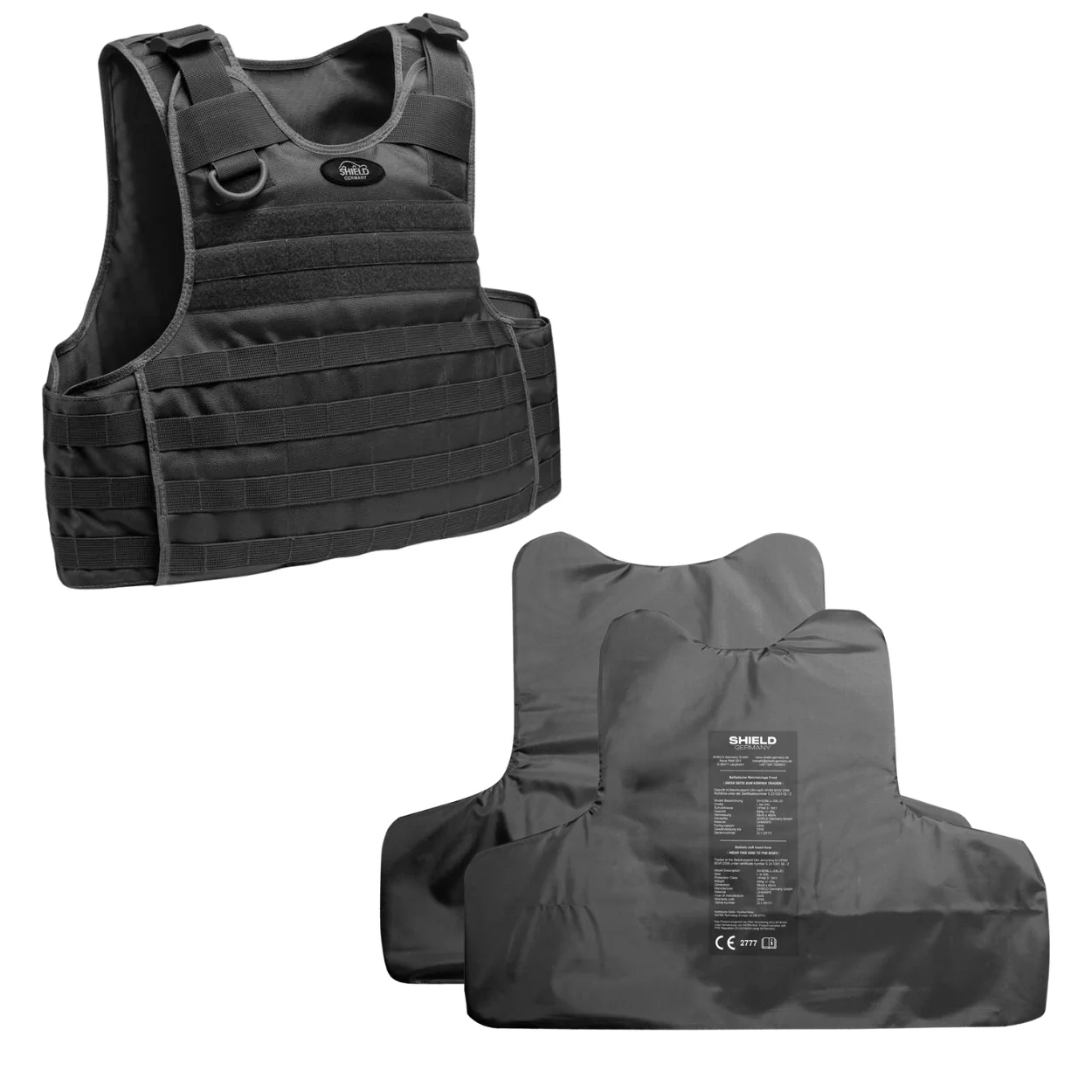 Einsatzweste ALPHA - Schwarz SK1 bis SK4 - Image 4