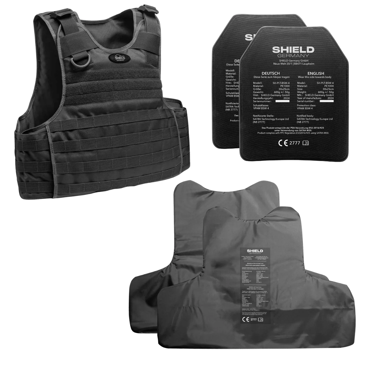 Einsatzweste ALPHA - Schwarz SK1 bis SK4 - Image 5