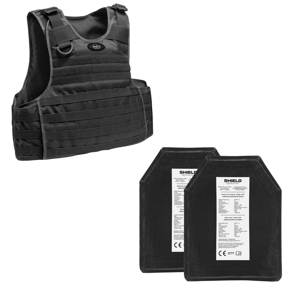 Einsatzweste ALPHA - Schwarz SK1 bis SK4 - Image 6