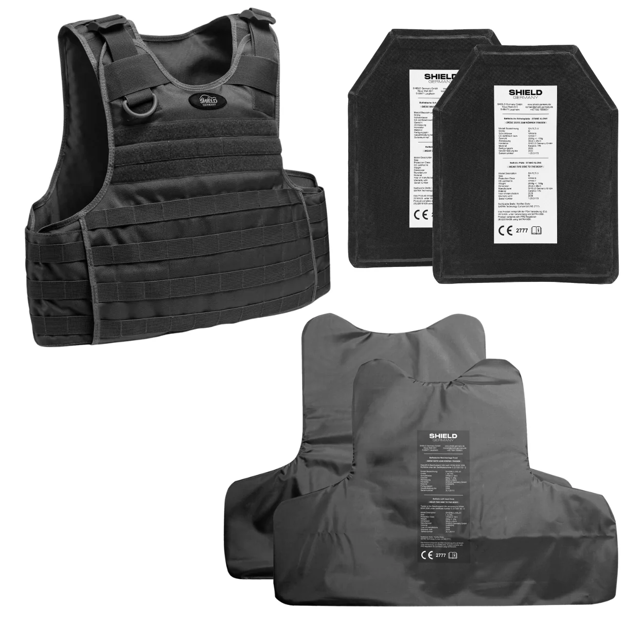 Einsatzweste ALPHA - Schwarz SK1 bis SK4 - Image 7
