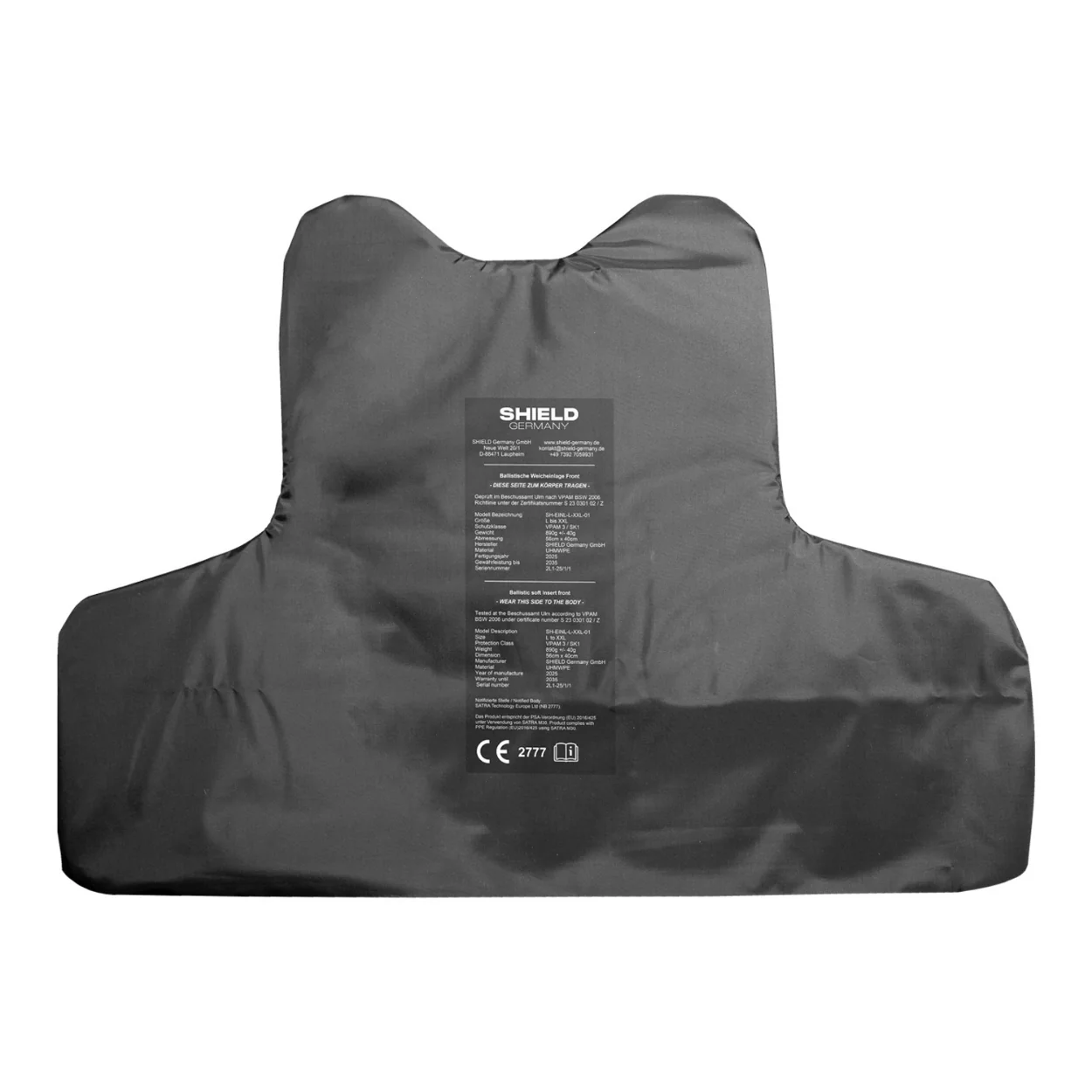 SK1 / VPAM3 Weicheinlagen Paar  inkl. Stich- & Splitterschutz - Image 3