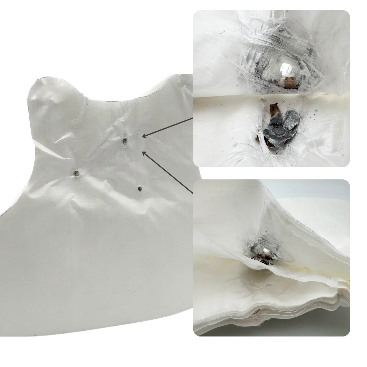 SK1 / VPAM3 Weicheinlagen Paar  inkl. Stich- & Splitterschutz - Image 4