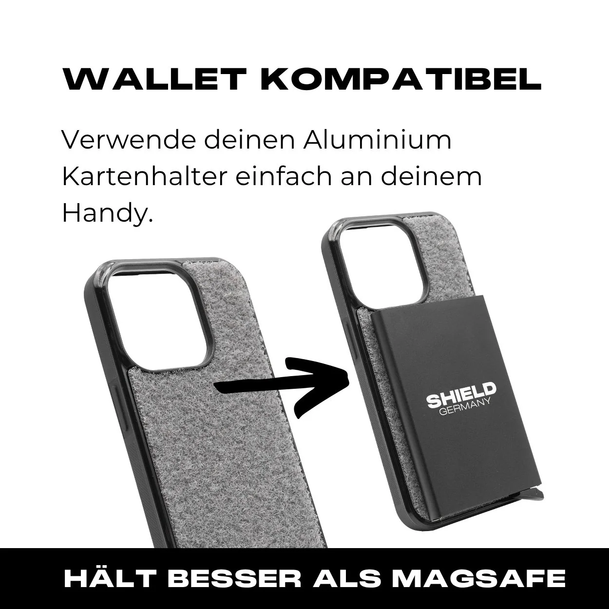 Tactical Case mit Wolfgrey Flauschklett - iPhone 14 Reihe - Image 5