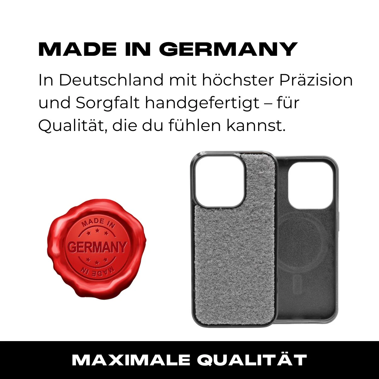 Tactical Case mit Wolfgrey Flauschklett - iPhone 14 Reihe - Image 6