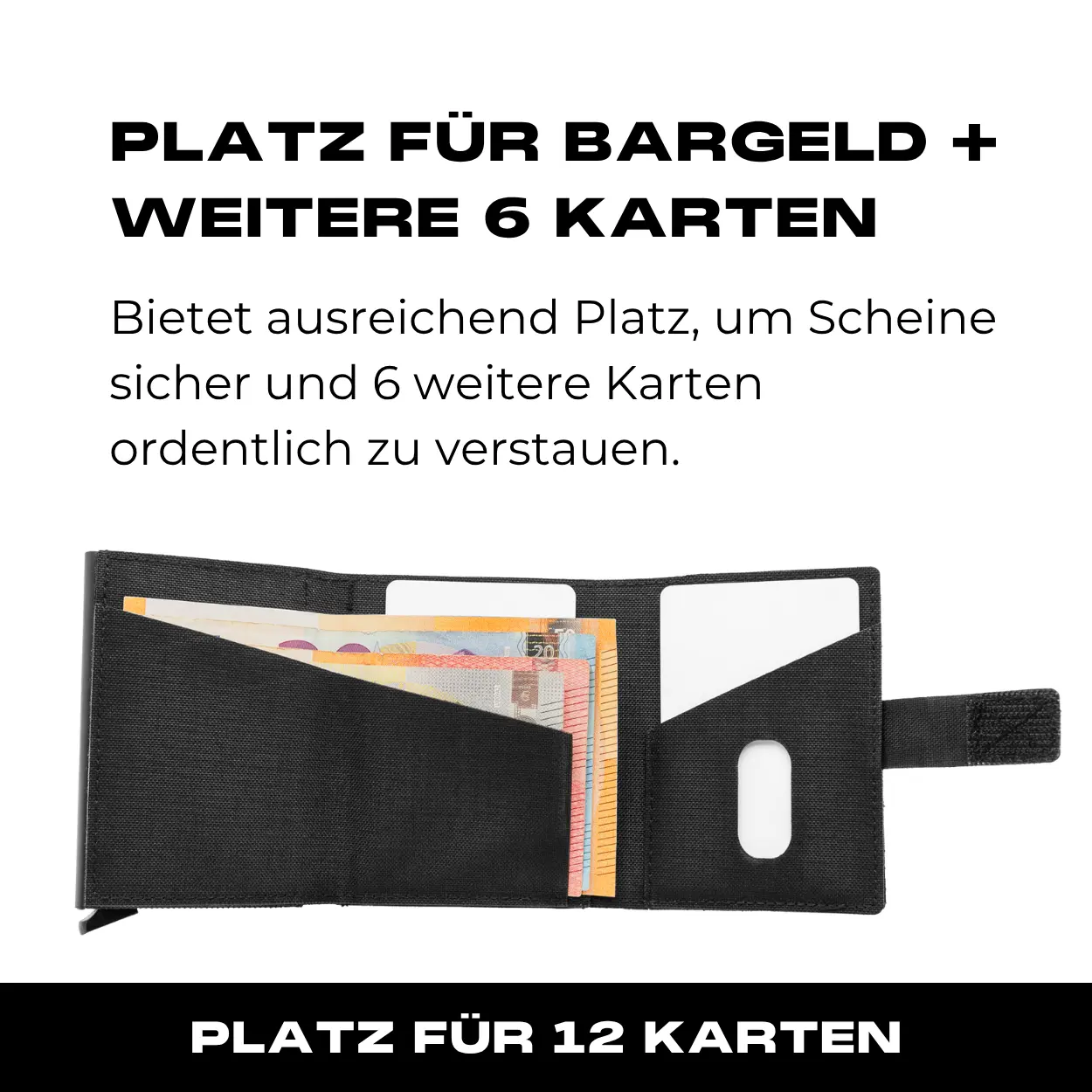 Tactical Wallet MK2 - Schwarz - Image 4
