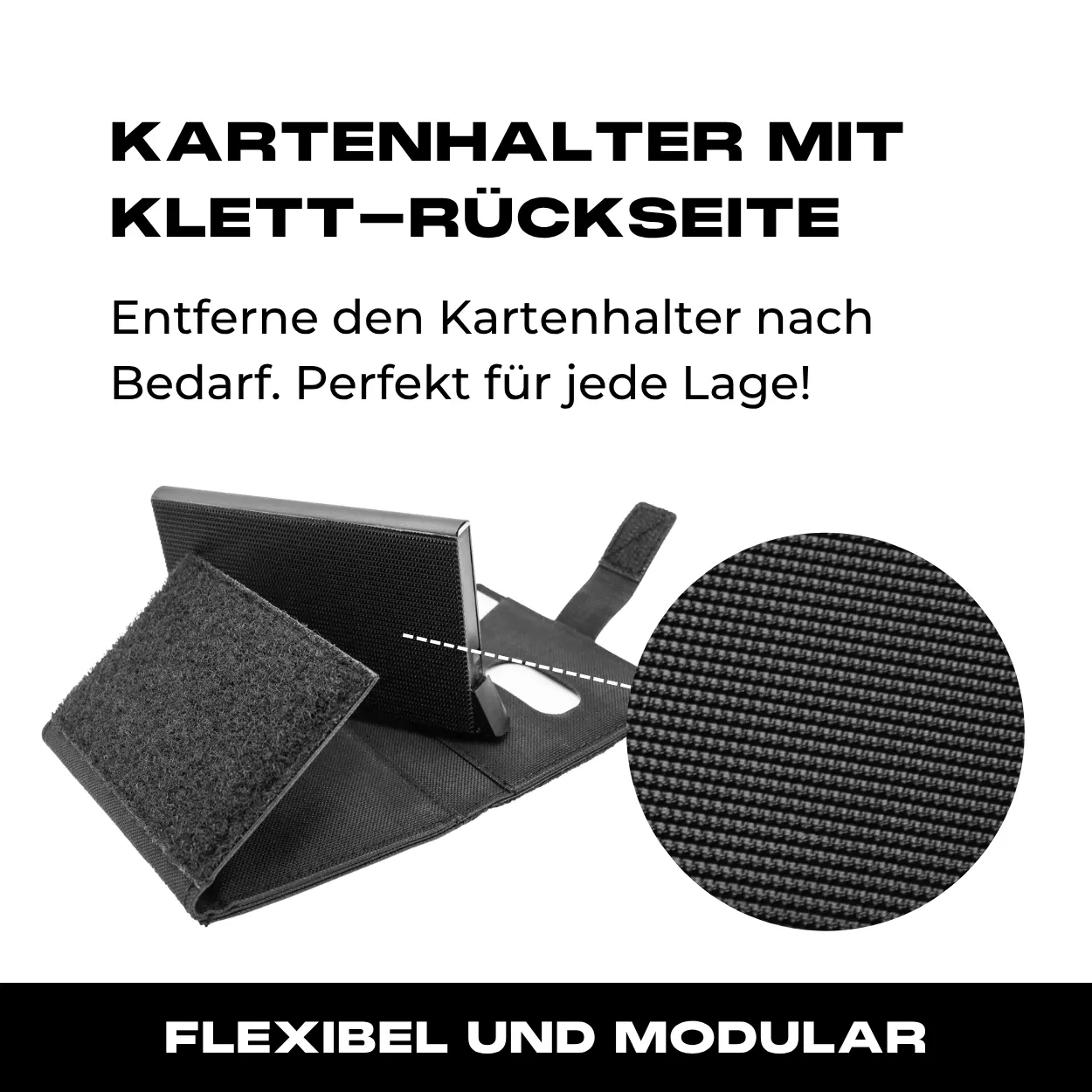 Tactical Wallet MK2 - Schwarz - Image 5