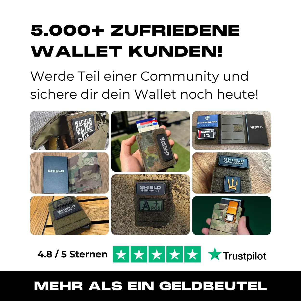 Tactical Wallet MK2 - Steingrau Oliv - Image 11