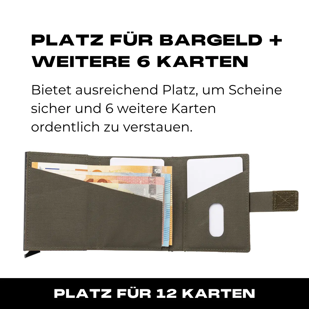 Tactical Wallet MK2 - Steingrau Oliv - Image 4