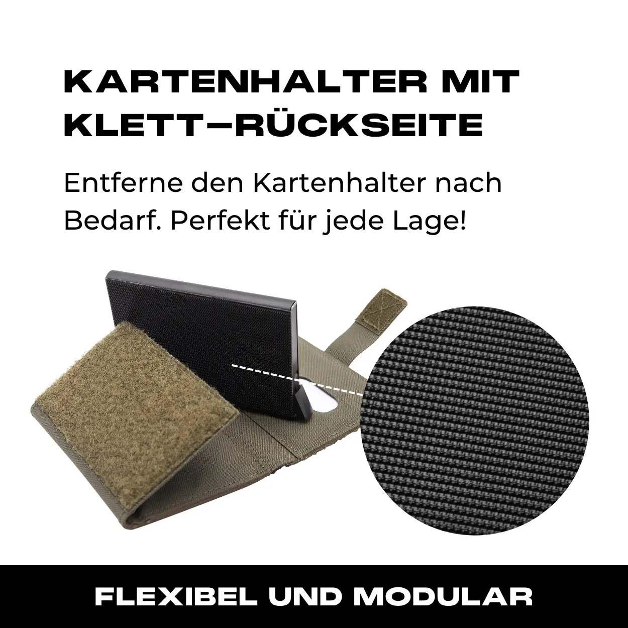 Tactical Wallet MK2 - Steingrau Oliv - Image 5