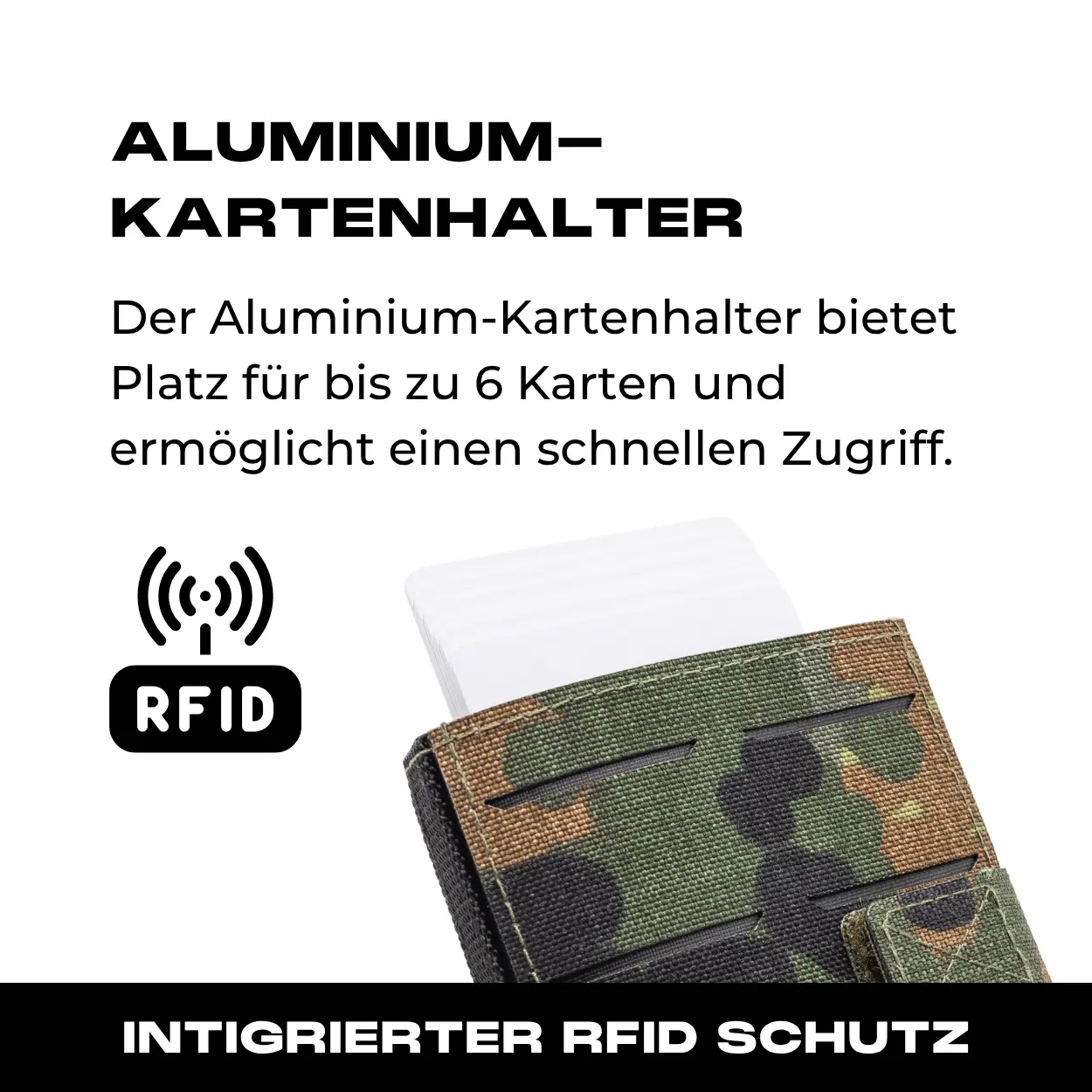 Tactical Wallet MK2 - 5-Farben Flecktarn - Image 3