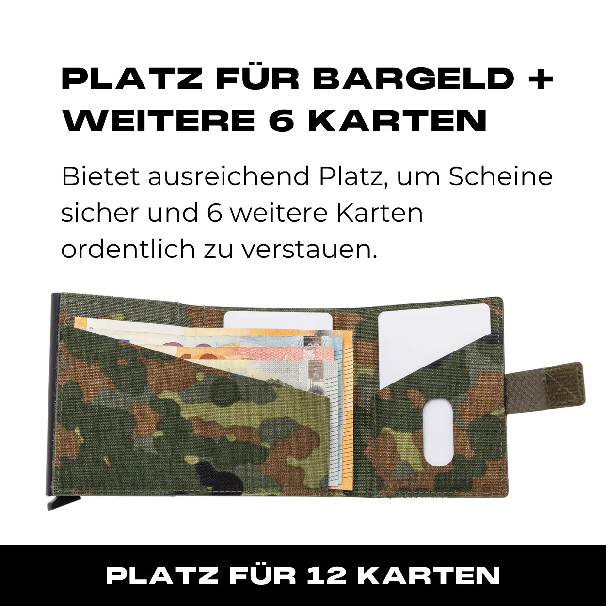 Tactical Wallet MK2 - 5-Farben Flecktarn - Image 4