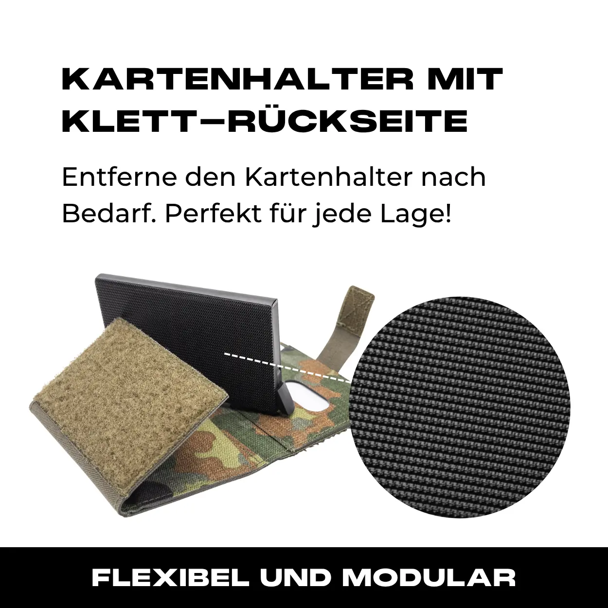 Tactical Wallet MK2 - 5-Farben Flecktarn - Image 5