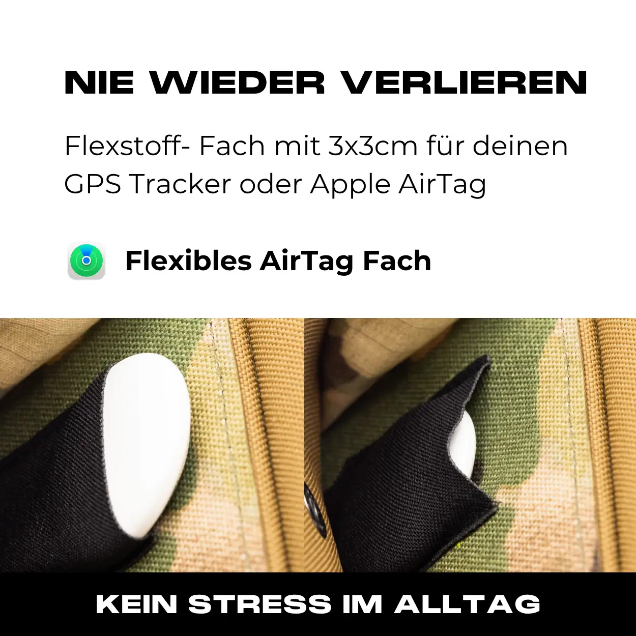 Tactical Wallet Münzfach - Multicam Hell - Image 7